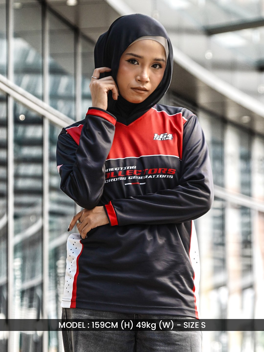 Long Sleeve RED 1:64 Culture